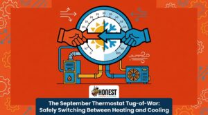 The September Thermostat Tug-of-War: Safely Switching Between Heating and Cooling — featured image