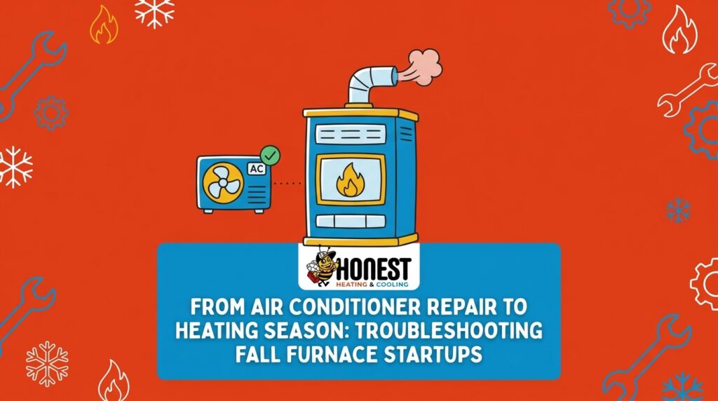 From Air Conditioner Repair to Heating Season: Troubleshooting Fall Furnace Startups 1 From Air Conditioner Repair to Heating Season: Troubleshooting Fall Furnace Startups — featured image